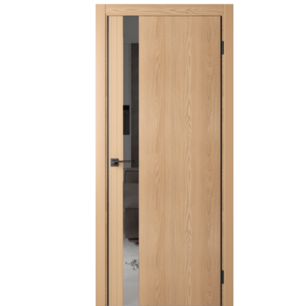 Eclipt 1 Oak Natural-AL Black 2Х кромка
